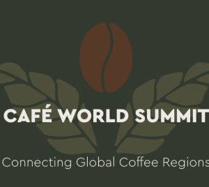 Logo for the Café World Summit 2024.