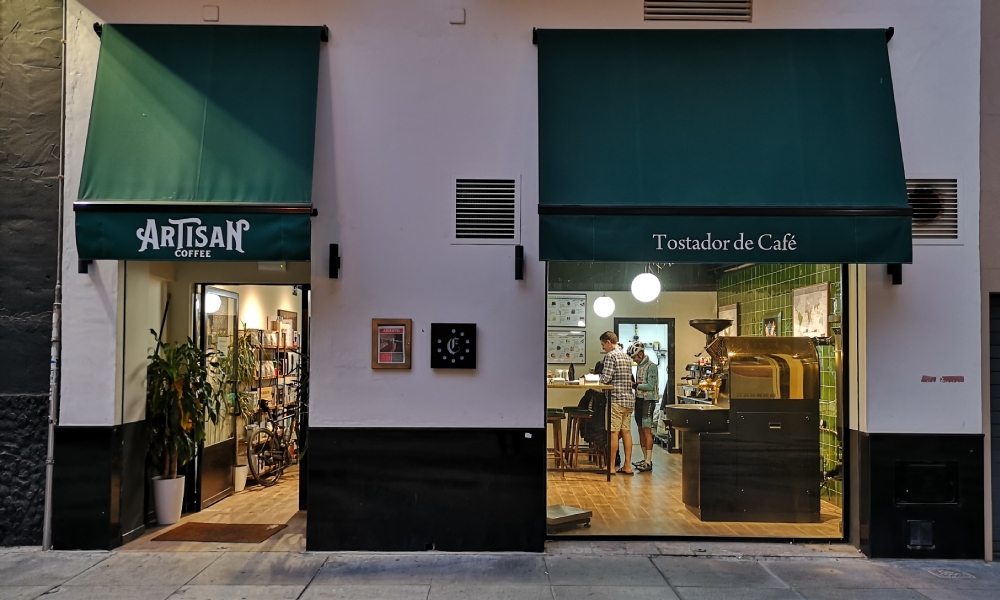 Cafetería de especialidad en España