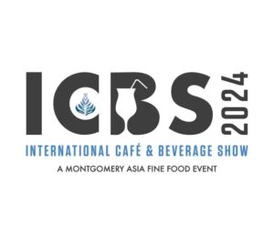 The International Café & Beverage Show 2024 logo.