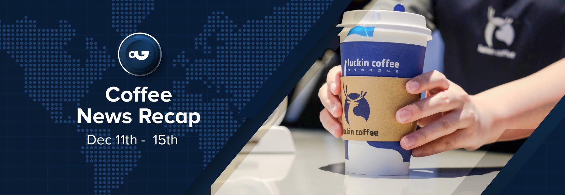 Coffee news recap header image for 15/12/2023.