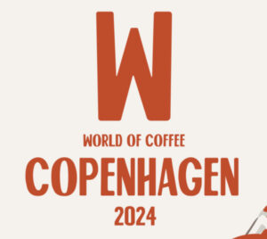 World of Coffee Copenhagen 2024 logo.